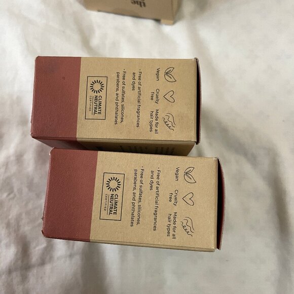 Lot of 4 The Earthling Co. 2 Shampoo Bar & 2 Conditioner Bar Vanilla Coconut 325 - Picture 13 of 16